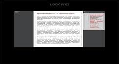 Desktop Screenshot of chlodnictwo.us