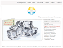 Tablet Screenshot of chlodnictwo.pl